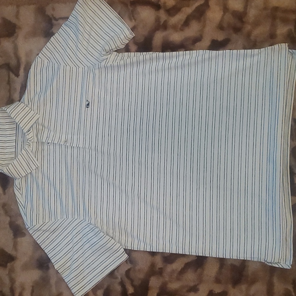 Two Vineyard Vines-2 Shirt Bundle-Bradley Stripe Sankaty Polos. Men's Small.